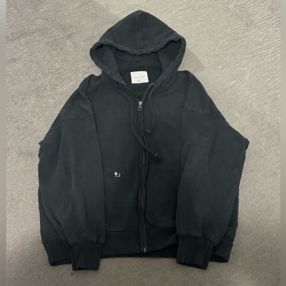 American Eagle oversized zip up hoodie